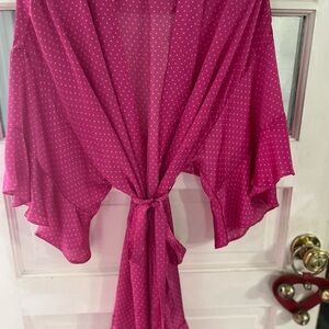 Victoria's Secret Pink Waffle-Knit Robe